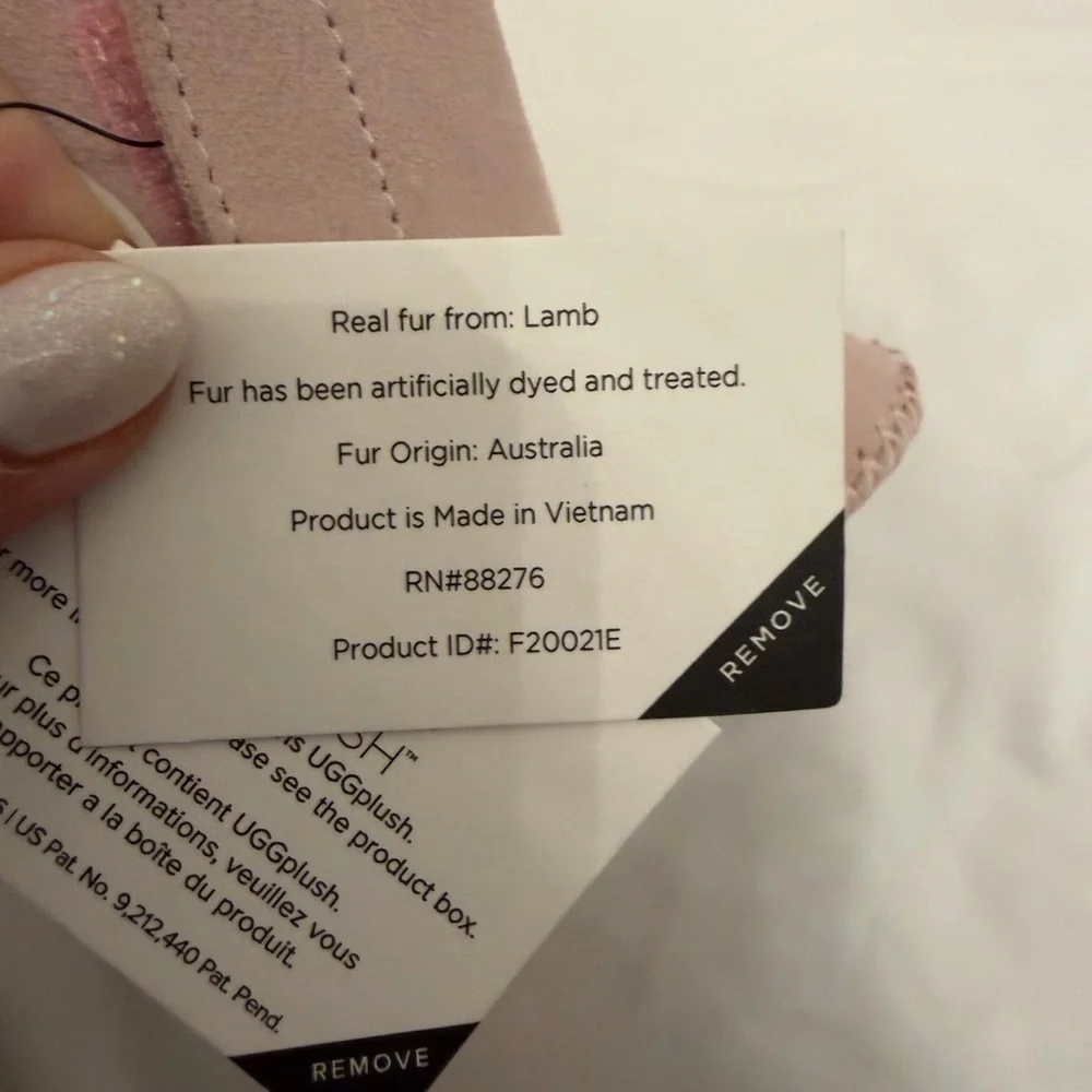 UGG Soft Pink Infant Booties 0-6 M - Picture 9 of 9